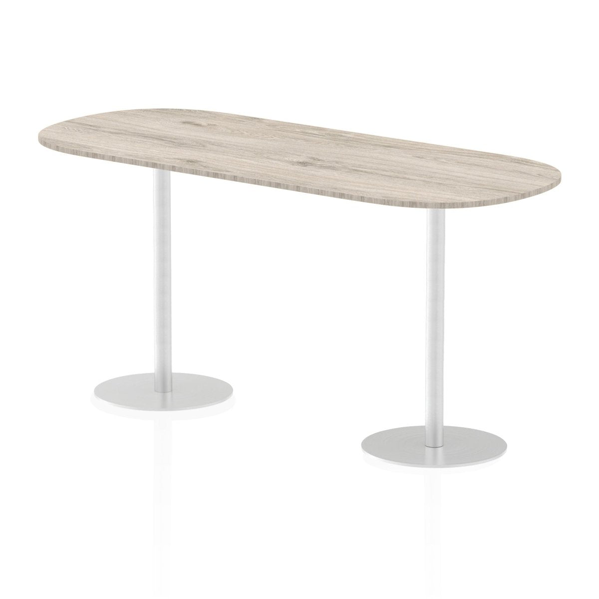 Office furniture italia-boardroom-table Dynamic  Walnut 180 Wide 1145mm High