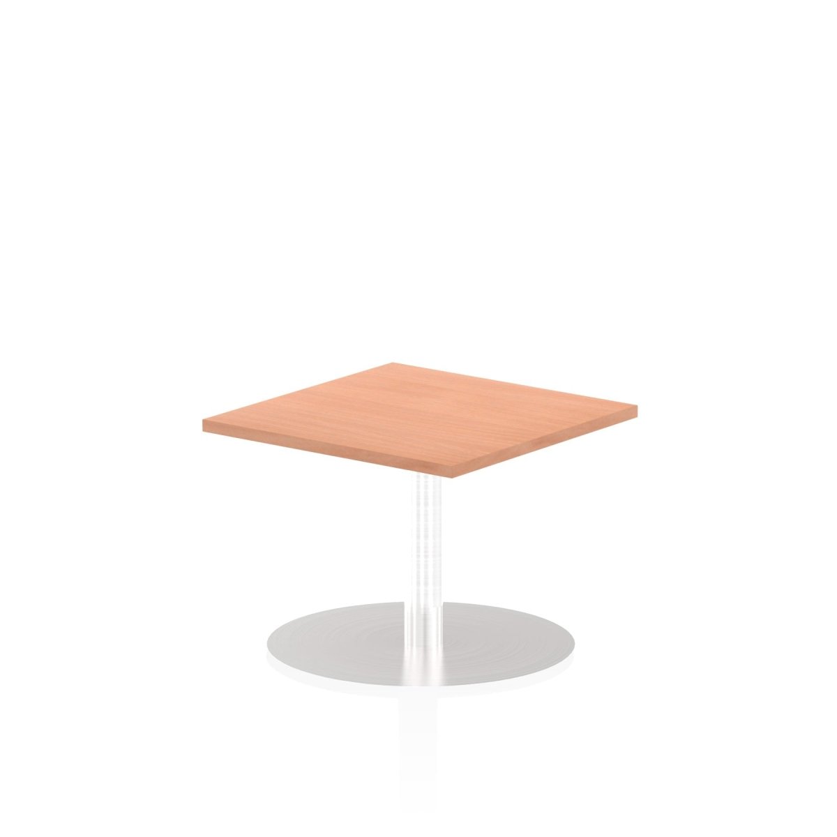 Office furniture italia-square-poseur-table Dynamic  Maple 60 Wide 725mm High