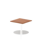 Office furniture italia-square-poseur-table Dynamic  Oak 80 Wide 725mm High