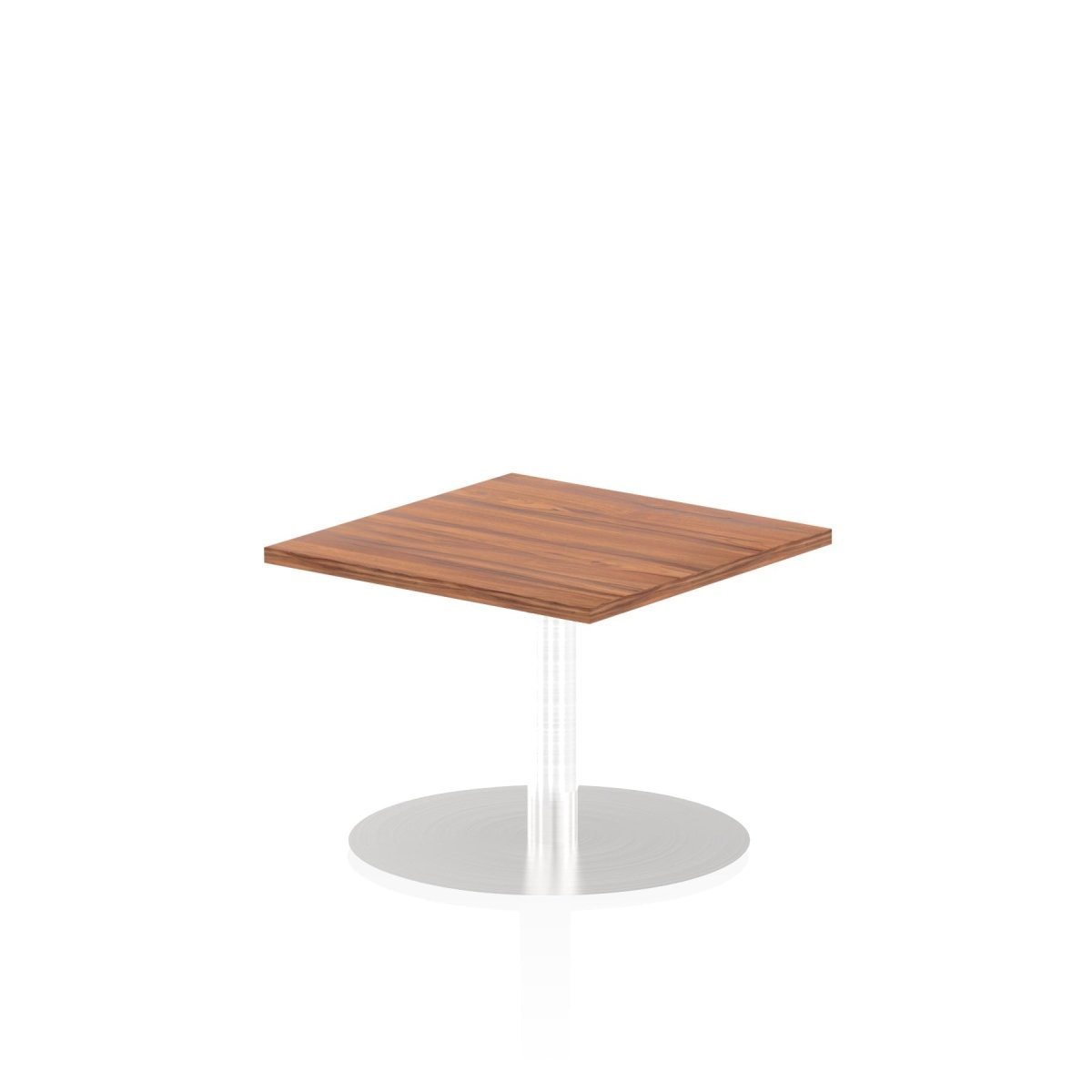 Office furniture italia-square-poseur-table Dynamic  Oak 80 Wide 725mm High