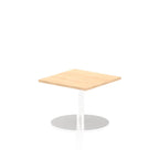 Office furniture italia-square-poseur-table Dynamic  Maple 100 Wide 725mm High