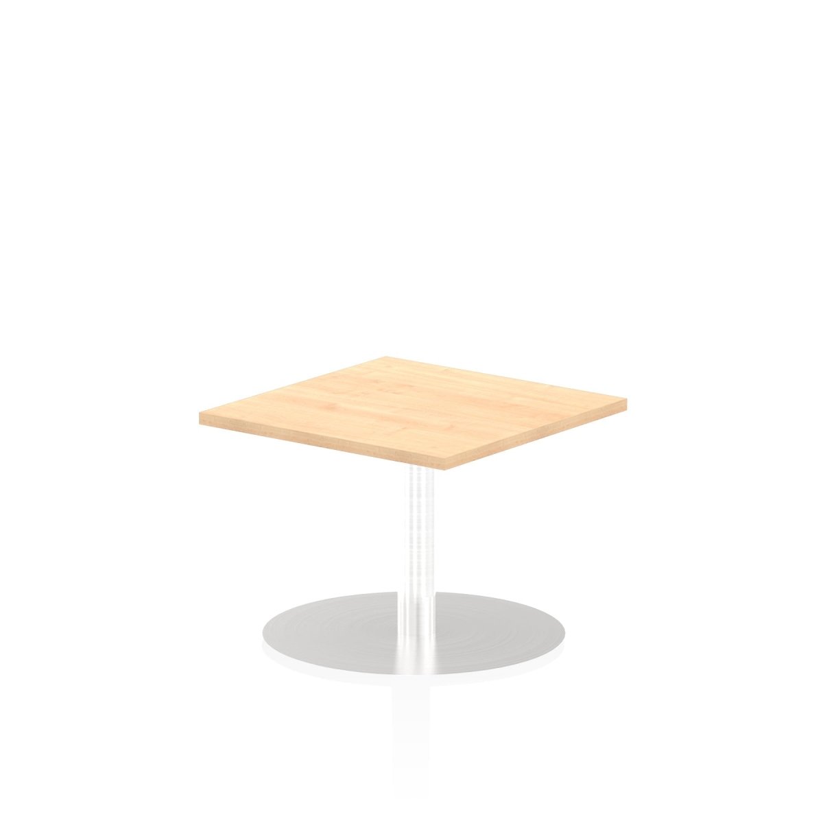 Office furniture italia-square-poseur-table Dynamic  Maple 100 Wide 725mm High