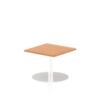 Office furniture italia-square-poseur-table Dynamic  Oak 60 Wide 725mm High