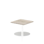 Office furniture italia-square-poseur-table Dynamic  Maple 80 Wide 725mm High
