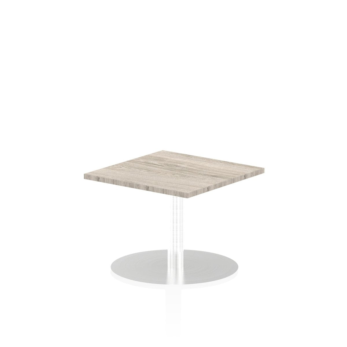 Office furniture italia-square-poseur-table Dynamic  Maple 80 Wide 725mm High