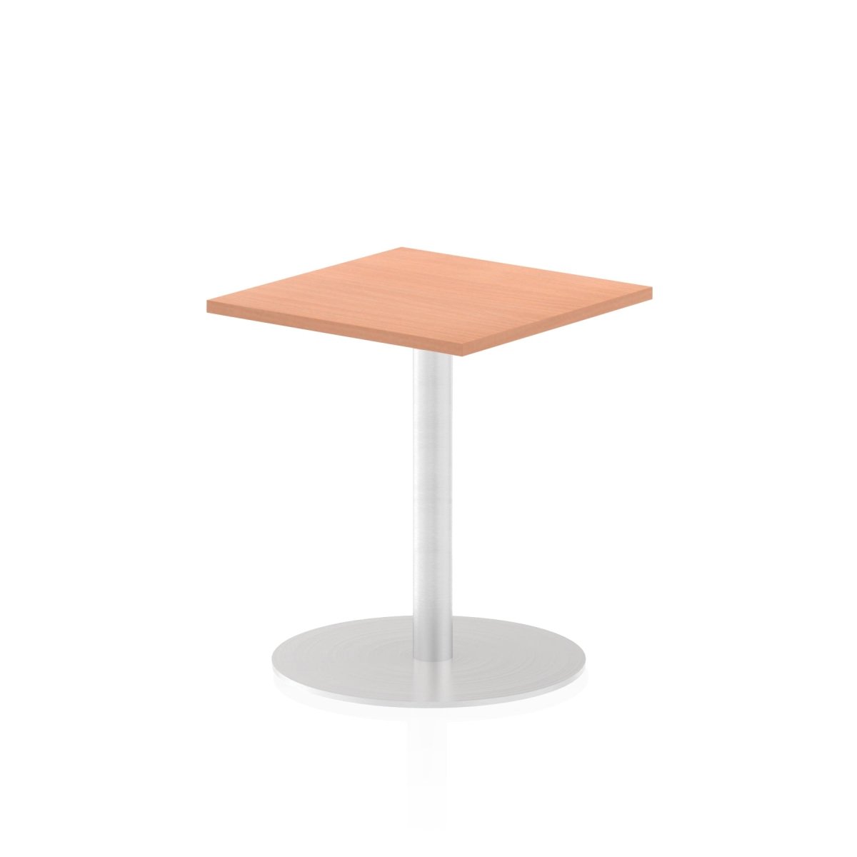 Office furniture italia-square-poseur-table Dynamic  Maple 60 Wide 1145mm High