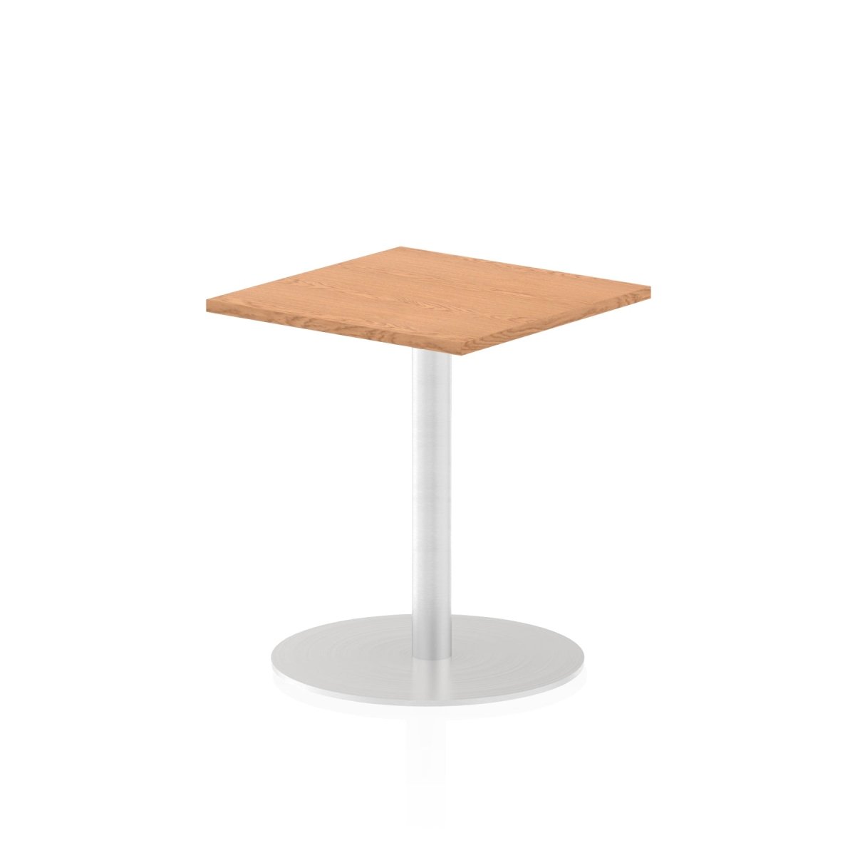 Office furniture italia-square-poseur-table Dynamic  Oak 60 Wide 1145mm High