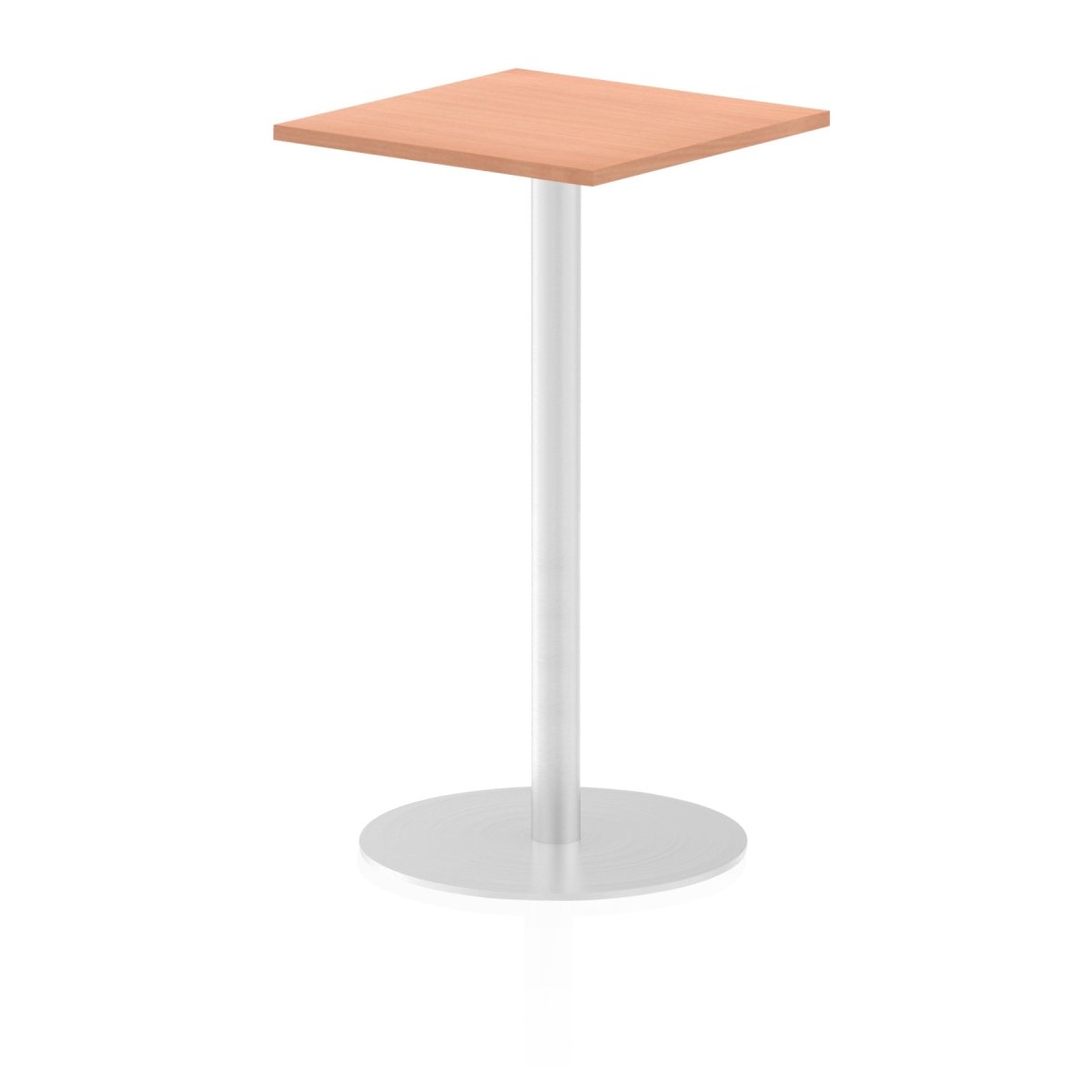 Office furniture italia-square-poseur-table Dynamic  Maple 60 Wide 475mm High