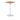 Office furniture italia-square-poseur-table Dynamic  Oak 80 Wide 475mm High