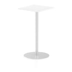 Office furniture italia-square-poseur-table Dynamic  Oak 100 Wide 475mm High