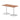 Office furniture italia-slimline-rectangular-poseur-table Dynamic  Walnut 120 Wide 1145mm High