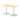 Office furniture italia-slimline-rectangular-poseur-table Dynamic  Maple 120 Wide 1145mm High