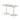 Office furniture italia-slimline-rectangular-poseur-table Dynamic  Grey Oak 120 Wide 1145mm High