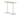 Office furniture italia-slimline-rectangular-poseur-table Dynamic  Grey Oak 120 Wide 475mm High