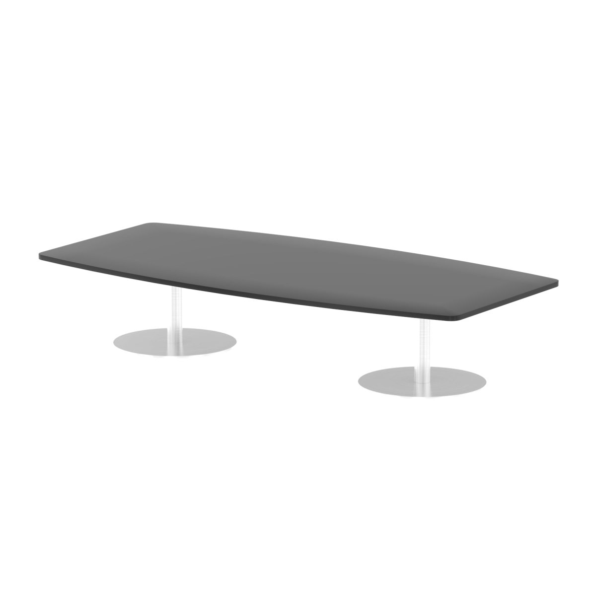Office furniture italia-high-gloss-boardroom-table Dynamic  White 180 Wide 725mm High