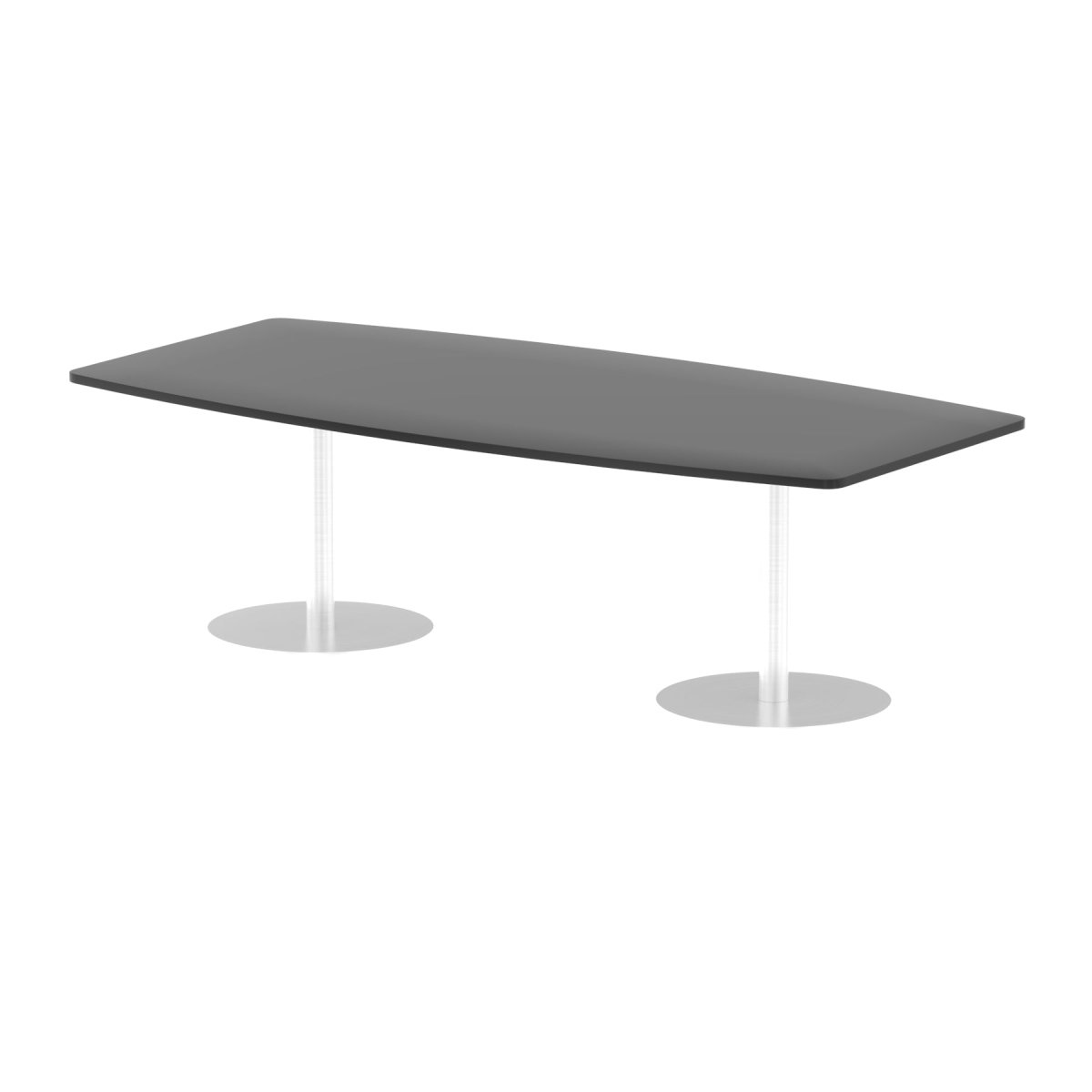 Office furniture italia-high-gloss-boardroom-table Dynamic  White 180 Wide 1145mm High