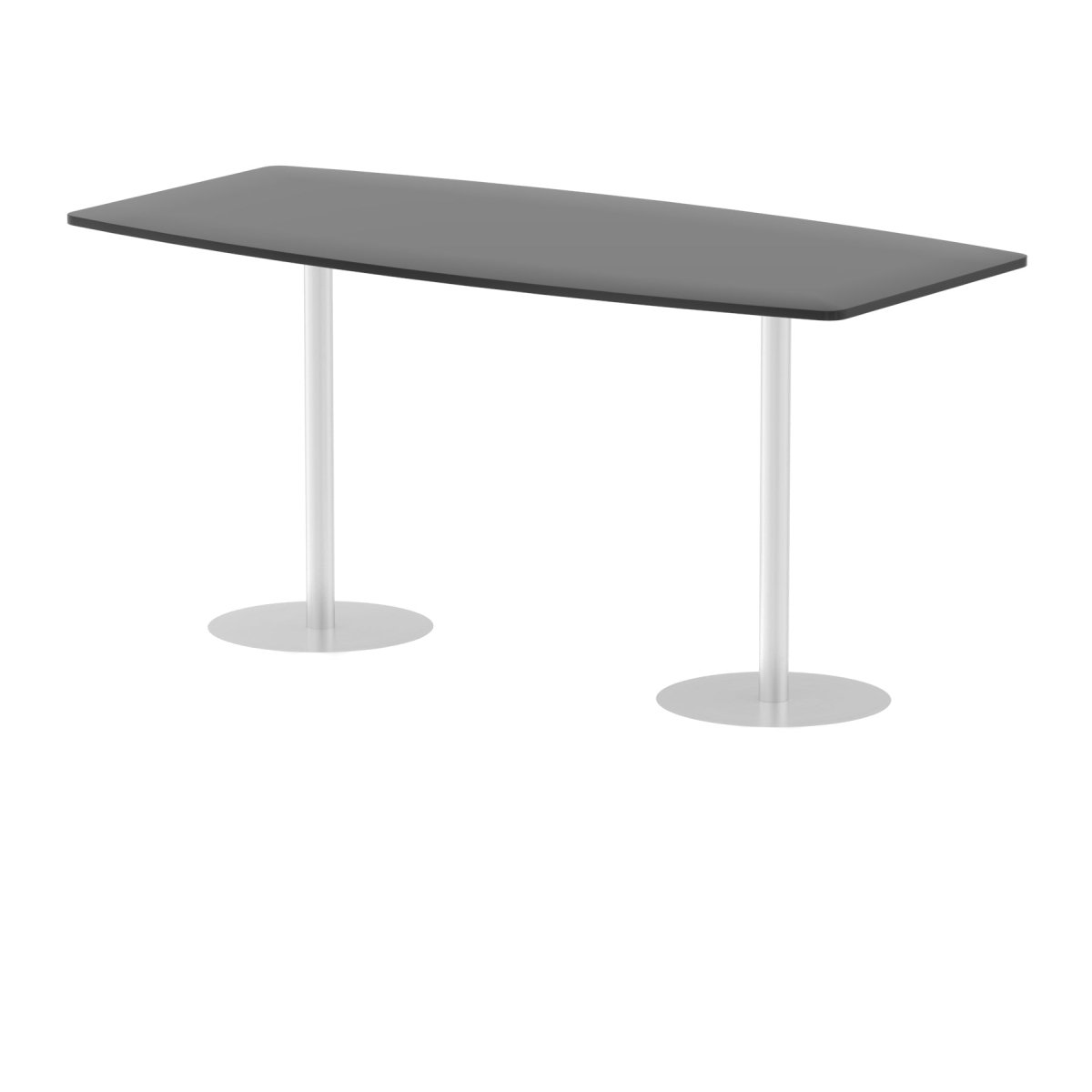 Office furniture italia-high-gloss-boardroom-table Dynamic  White 180 Wide 475mm High