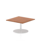 Office furniture italia-square-poseur-table Dynamic  White 80 Wide 725mm High