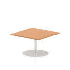 Office furniture italia-square-poseur-table Dynamic  White 60 Wide 725mm High