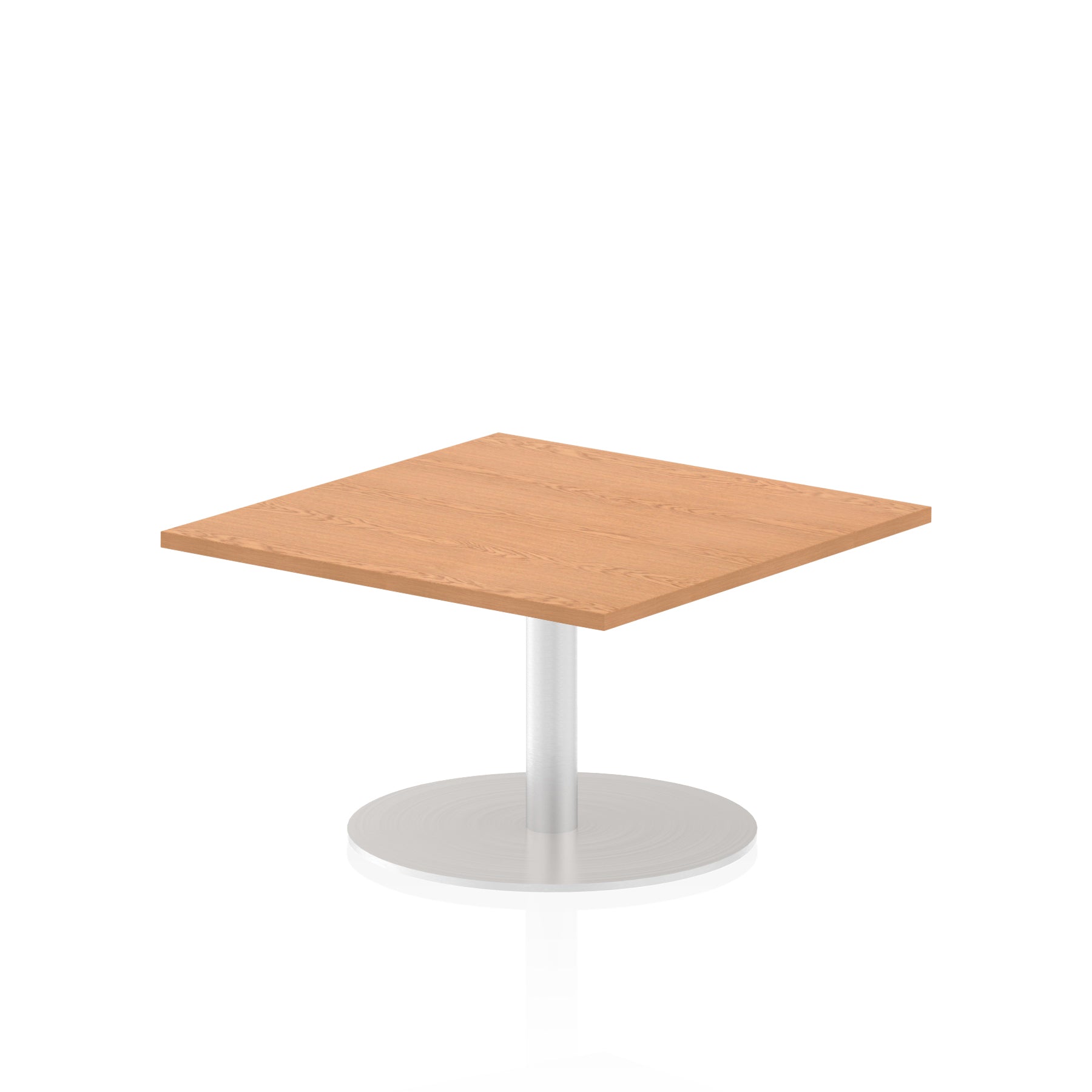 Office furniture italia-square-poseur-table Dynamic  White 60 Wide 725mm High