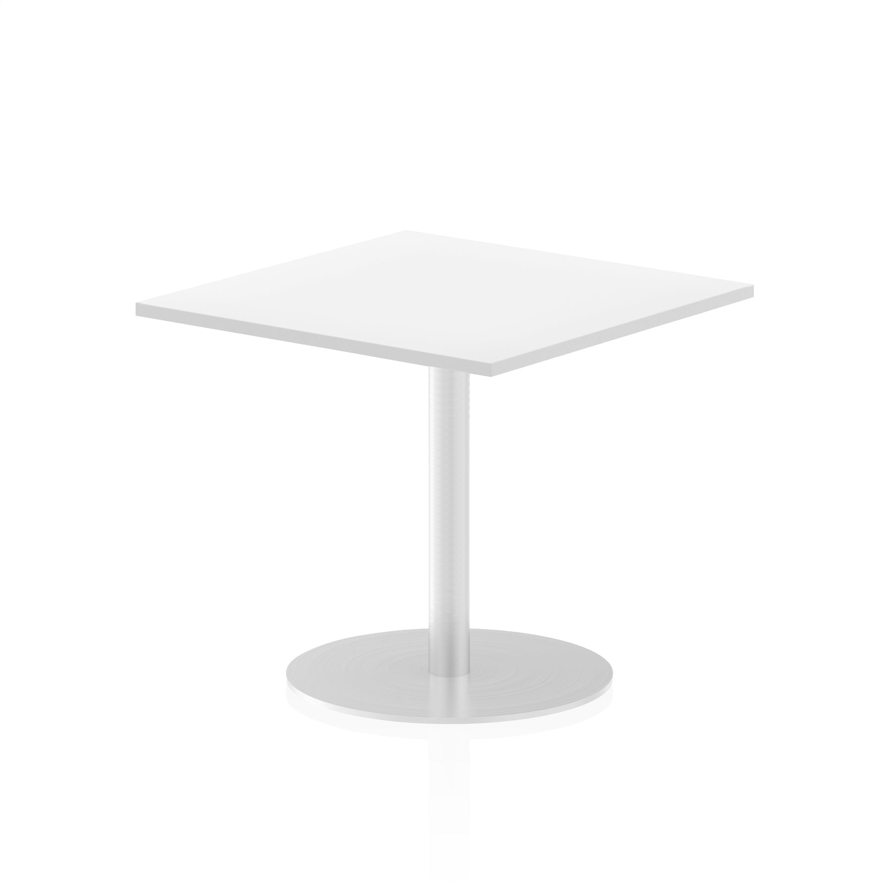 Office furniture italia-square-poseur-table Dynamic  White 100 Wide 1145mm High