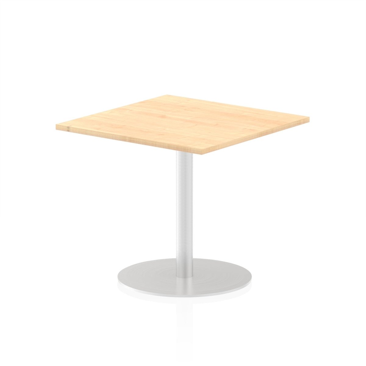 Office furniture italia-square-poseur-table Dynamic  Walnut 100 Wide 1145mm High