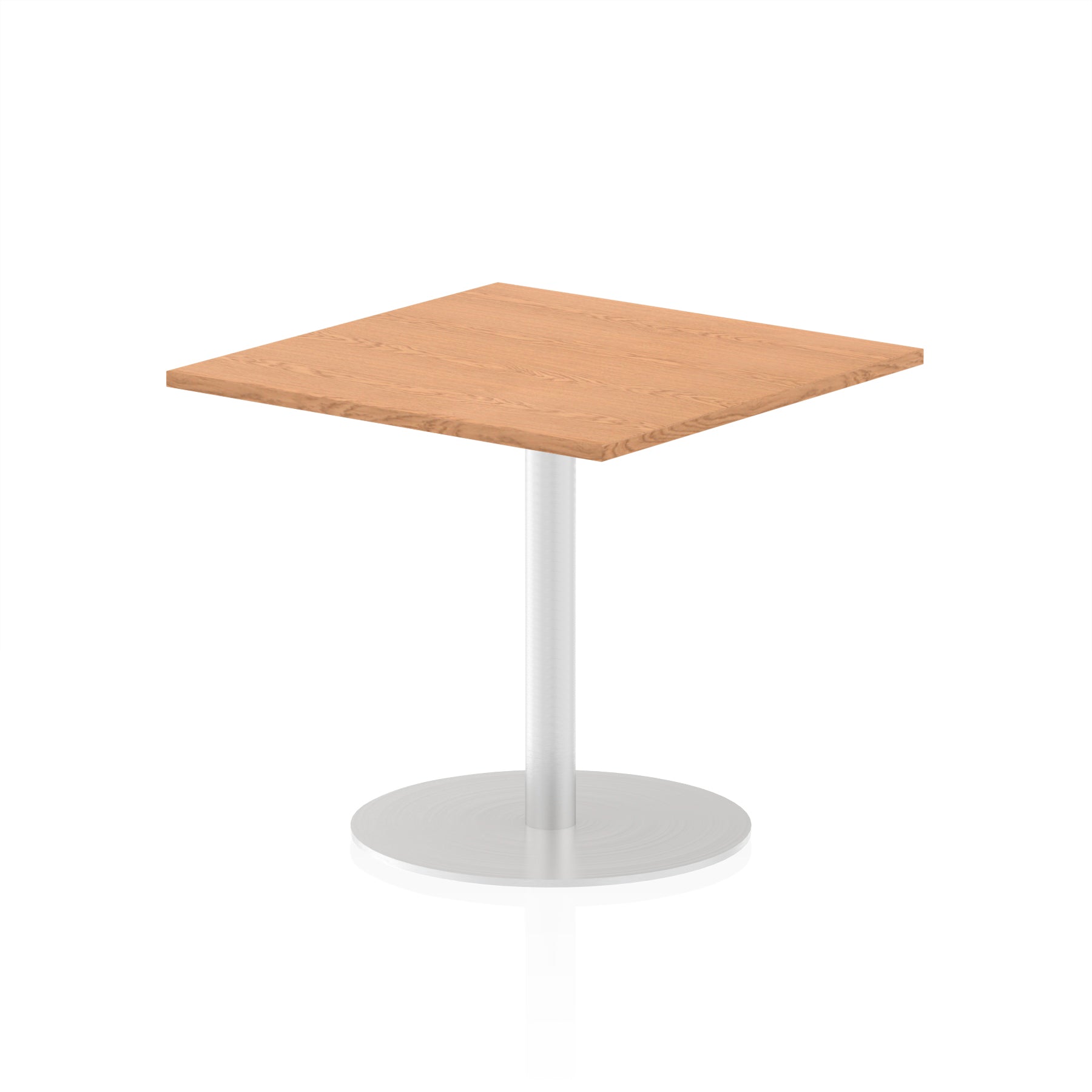 Office furniture italia-square-poseur-table Dynamic  White 60 Wide 1145mm High