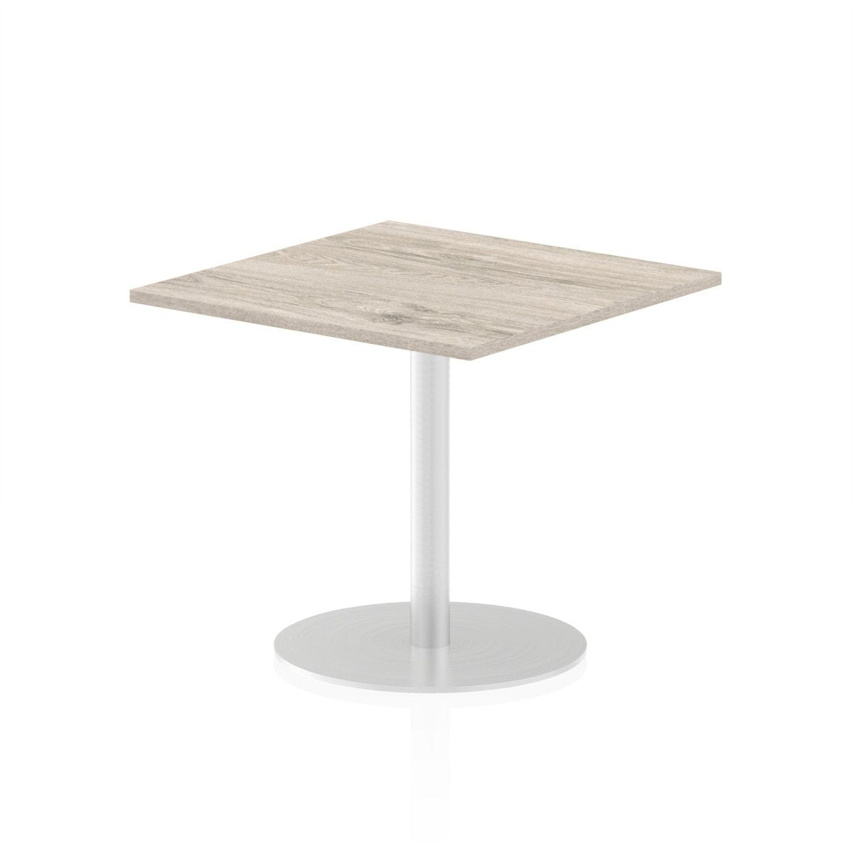 Office furniture italia-square-poseur-table Dynamic  Walnut 80 Wide 1145mm High