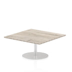 Office furniture italia-square-poseur-table Dynamic  Beech 80 Wide 725mm High