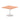 Office furniture italia-square-poseur-table Dynamic  Beech 60 Wide 1145mm High