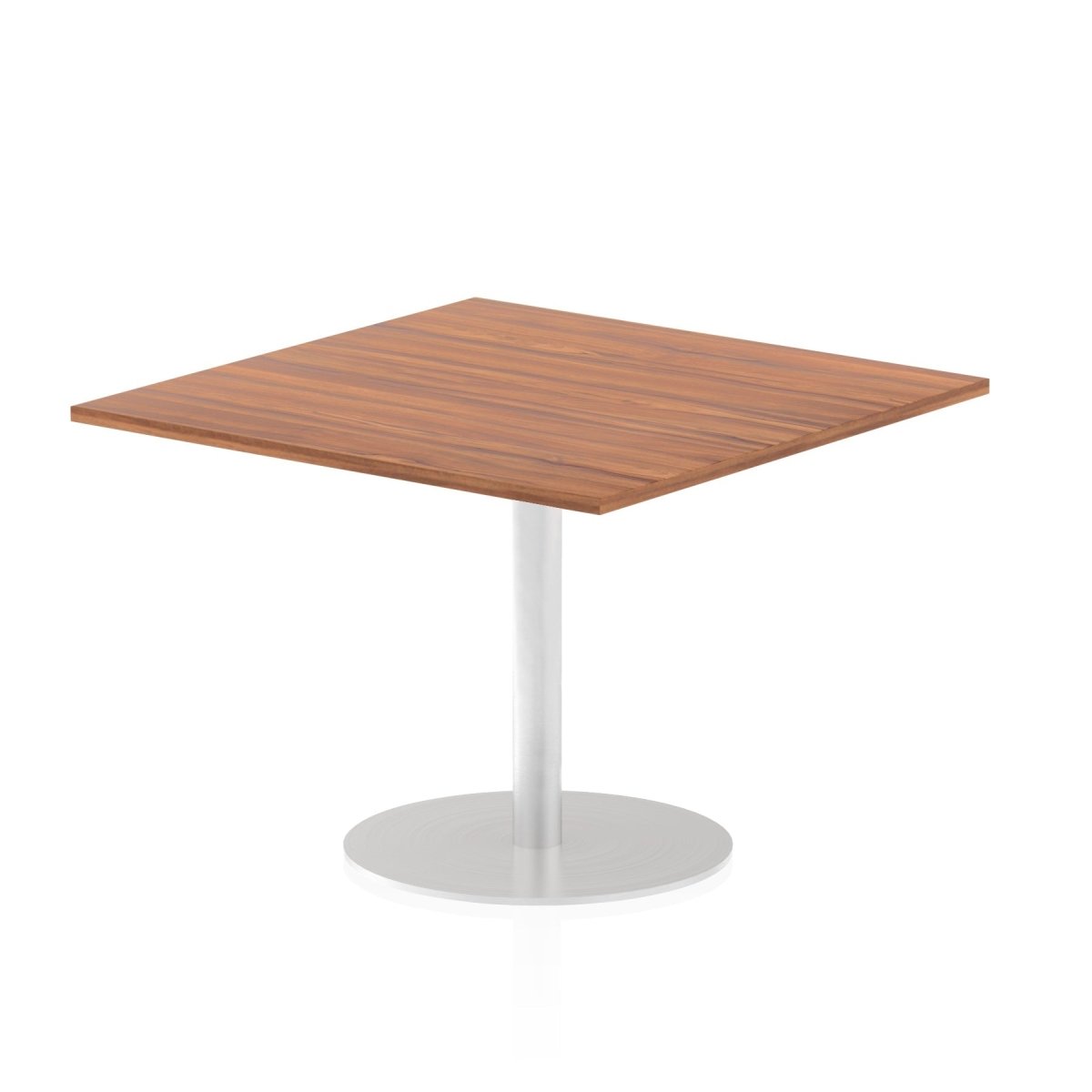Office furniture italia-square-poseur-table Dynamic  Grey Oak 80 Wide 1145mm High