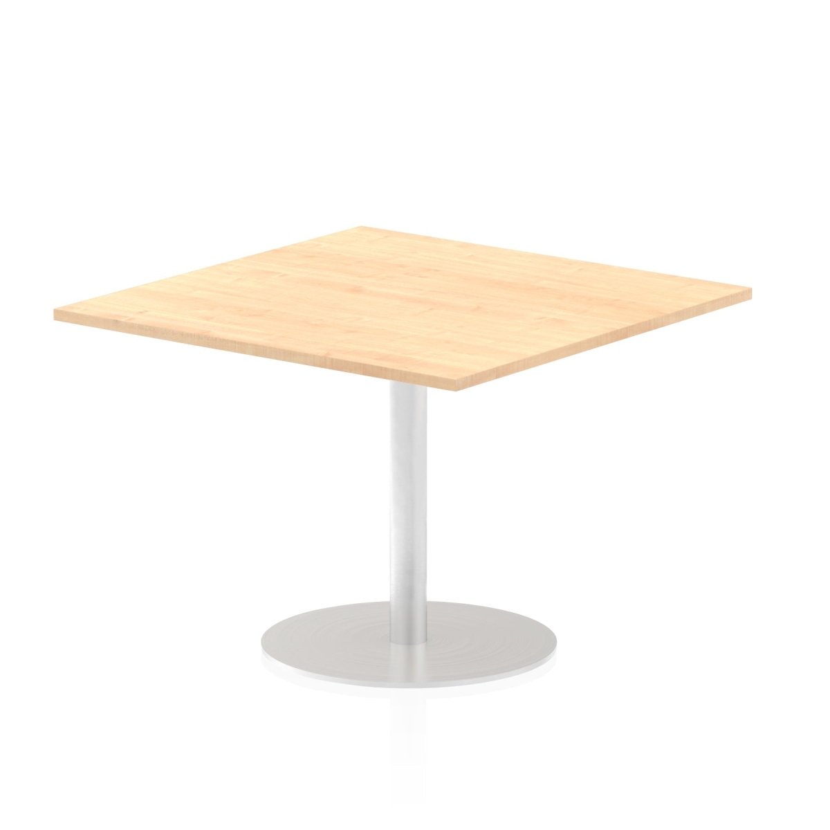 Office furniture italia-square-poseur-table Dynamic  Beech 100 Wide 1145mm High