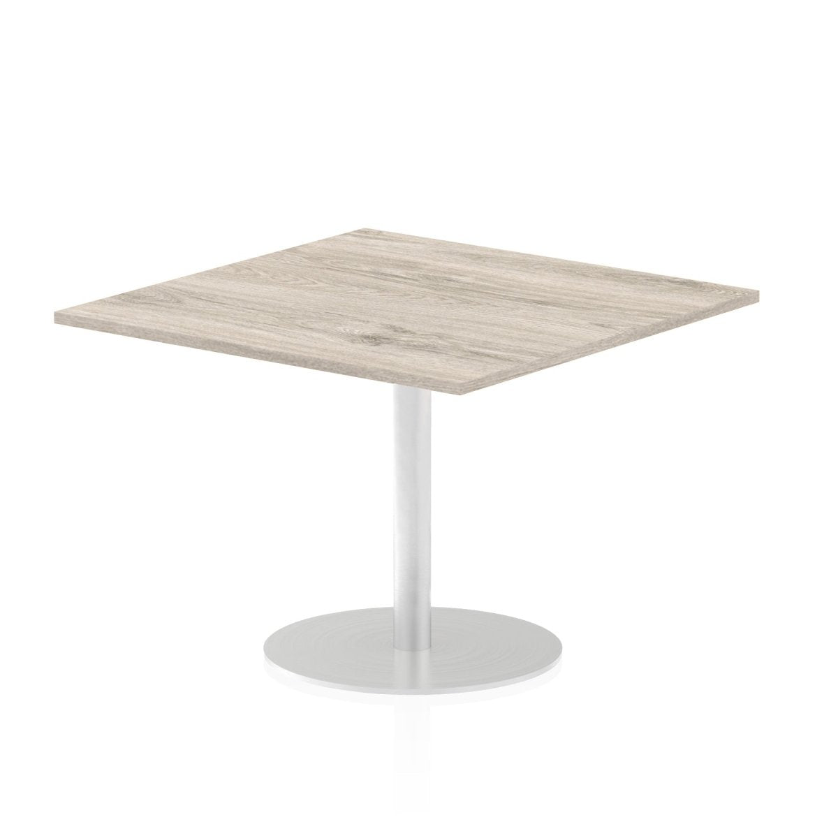 Office furniture italia-square-poseur-table Dynamic  Beech 80 Wide 1145mm High