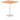 Office furniture italia-square-poseur-table Dynamic  Grey Oak 60 Wide 475mm High