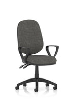 Office furniture eclipse-plus-ii-operator-chair Dynamic  Black Colour Black Bonded Leather 