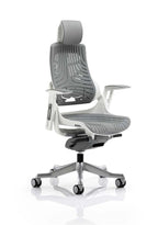 zure-executive-chair-with-white-shell Dynamic  Bespoke Bergamot Cherry Fabric Colour Bespoke Bergamot Cherry 