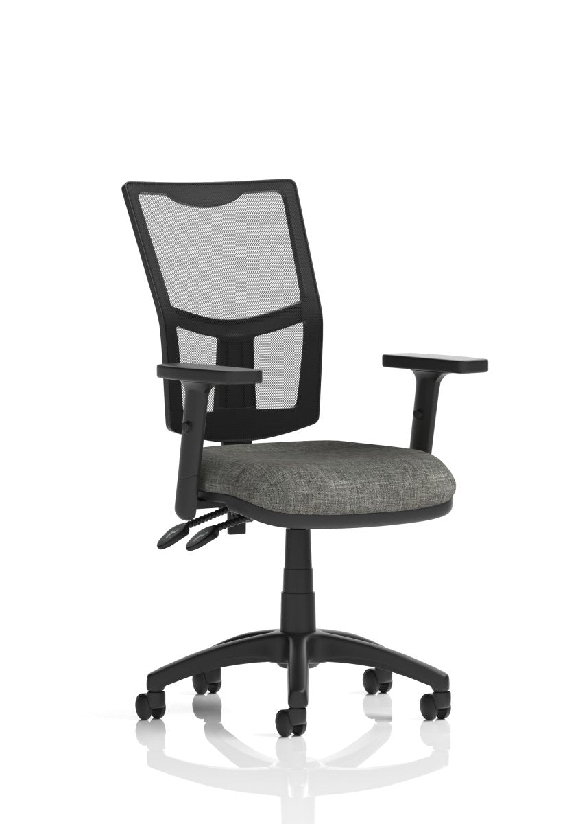 Office furniture eclipse-plus-ii-mesh-back-operator-chair Dynamic  Blue Fabric None   No Draughtsman Kit
