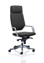 Xenon High Back Executive Office Chair with Arms Black Fabric   