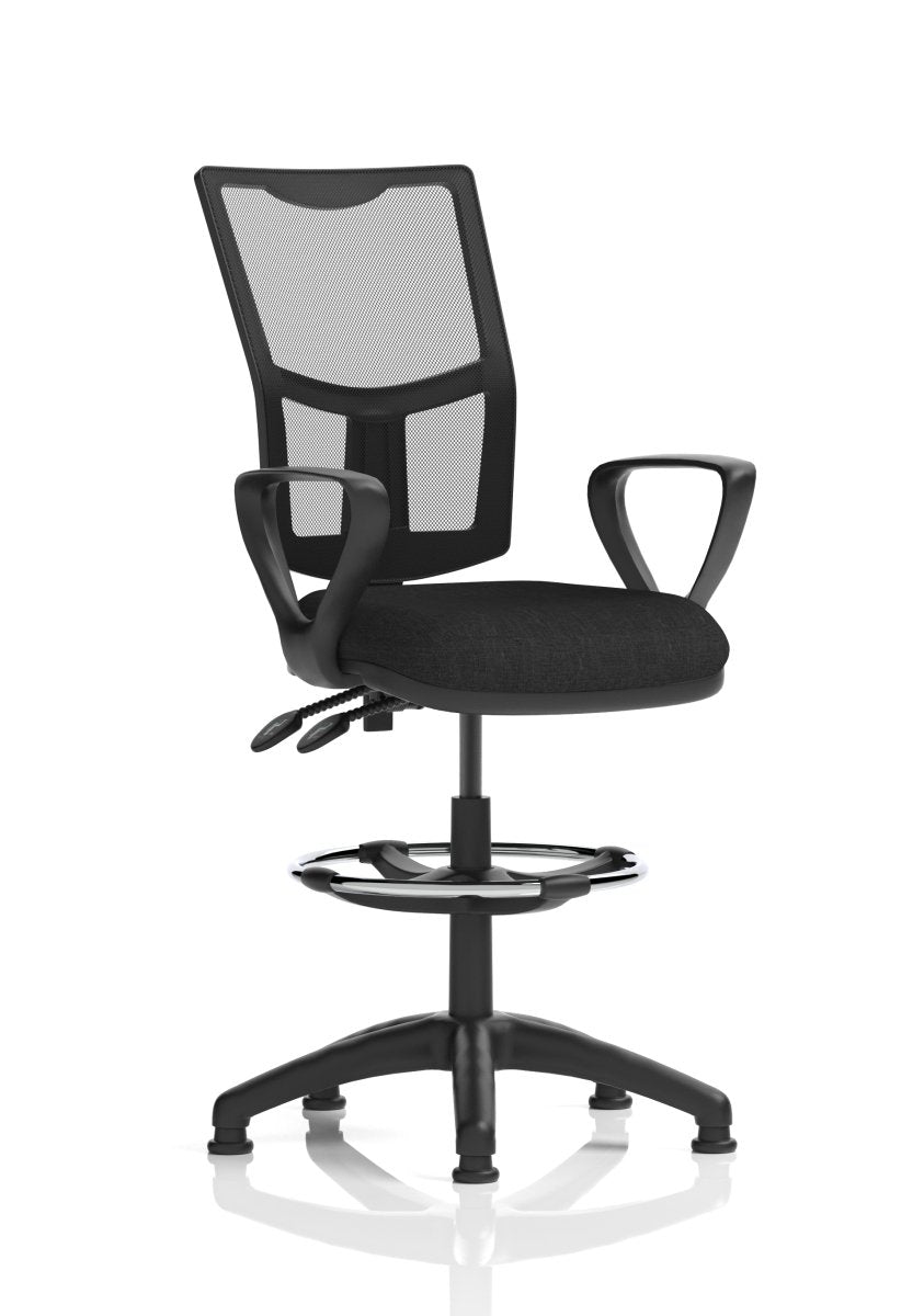 eclipse-plus-ii-mesh-back-operator-chair Dynamic  Bespoke Senna Yellow With Loop Arms   No Draughtsman Kit