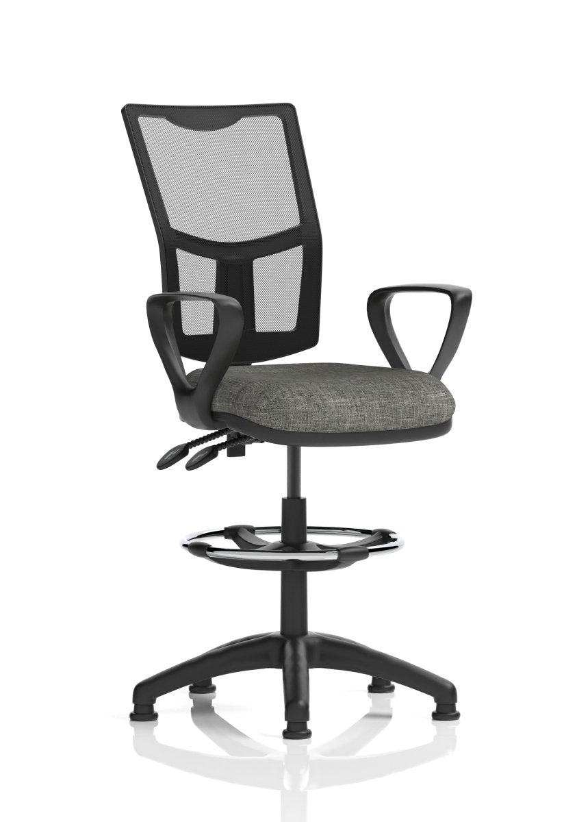 eclipse-plus-ii-mesh-back-operator-chair Dynamic  Bespoke Tansy Purple With Height Adjustable Arms   No Draughtsman Kit