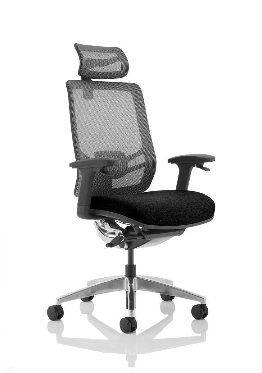 Office furniture ergo-click Dynamic  Mesh & Black Fabric  No headrest 