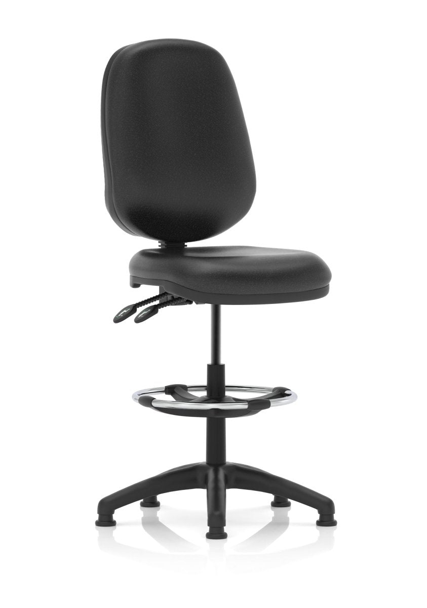 Office furniture eclipse-plus-ii-operator-chair-with-hi-rise-draughtsman-kit Dynamic  Blue Fabric  None 