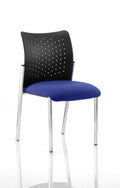 Office furniture academy-visitor-chair Dynamic  Bespoke Myrrh Green  No Arms Matching Bespoke Fabric