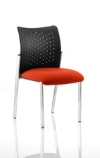 Office furniture academy-visitor-chair Dynamic  Bespoke Myrrh Green  With Arms Matching Bespoke Fabric