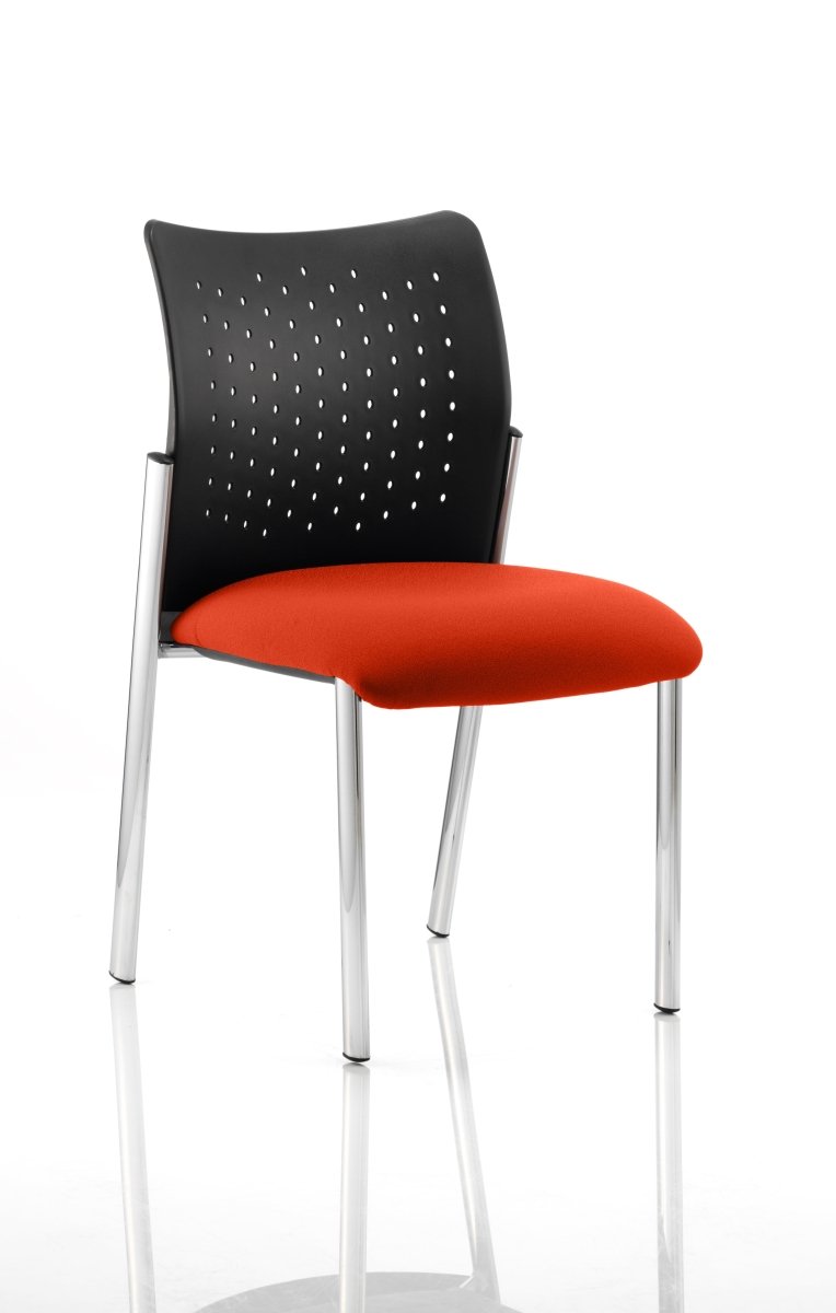 Office furniture academy-visitor-chair Dynamic  Bespoke Myrrh Green  With Arms Matching Bespoke Fabric