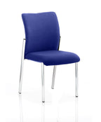 Office furniture academy-visitor-chair Dynamic  Bespoke Bergamot Cherry  With Arms Black Fabric