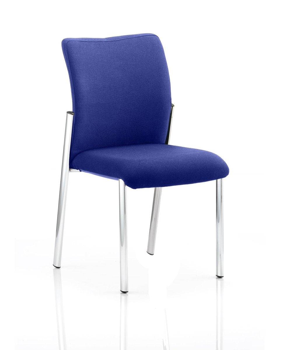Office furniture academy-visitor-chair Dynamic  Bespoke Bergamot Cherry  With Arms Black Fabric