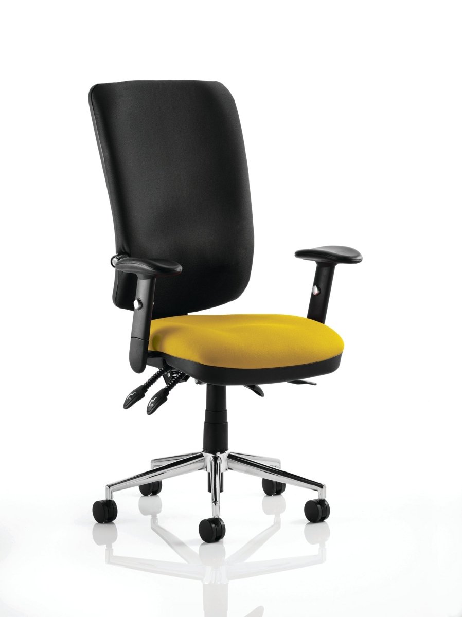 Office furniture chiro-high-back-operator-chair Dynamic  Bespoke Tansy Purple  None Black