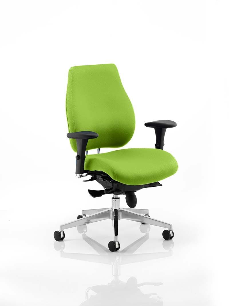 Office furniture chiro-plus-posture-chair-bespoke Dynamic  Bespoke Tabasco Orange  Matching Bespoke Colour 