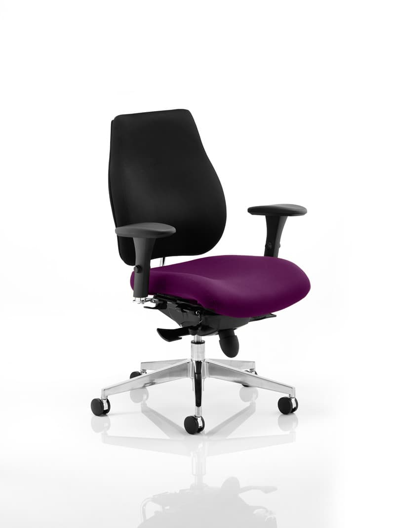 Office furniture chiro-plus-posture-chair-bespoke Dynamic  Bespoke Tabasco Orange  Black 